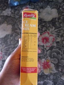 Kwality Ice Cream Mix - Butterscotch