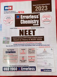 Chemistry Part 1 Error Less Book