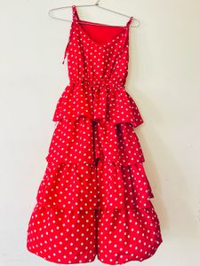 Red Polka Dot Dress