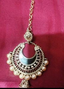 Ethnic Gold Tone Maang Tikka
