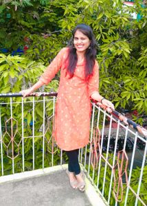 Red Printed Kurta