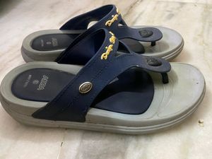 Blue Grey AADA Slippers With No Flaws