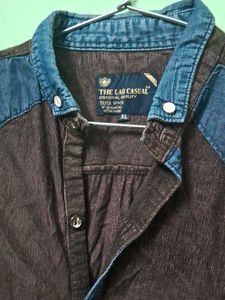 Stylish Brown Denim Shirt