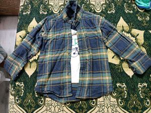 Boy's Plaid Flannel Shirt