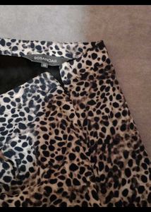 Animal Print Skirt