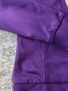 Li-Ning Purple N Lavender Reversible Zip-Up Hoodie