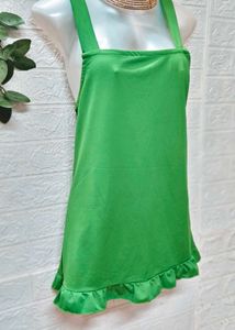 Size M/L Green Mini Dress