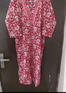 Slightly Used Kurti Pant Dupatta Set