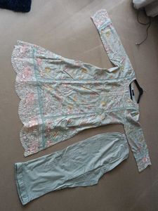 Floral Print Kurta