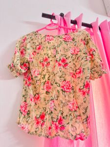 Floral Print Top