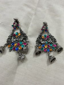 Oxidised Earrings