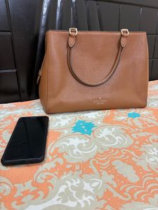 Kate Spade Satchel - Brown Leather