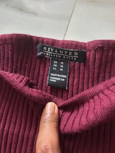 Maroon Top