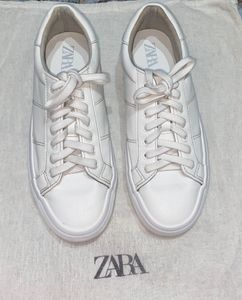 Zara Off-white Chunky Trainer