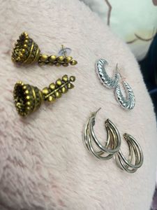 Earring Bundle - Silver & Gold Tones