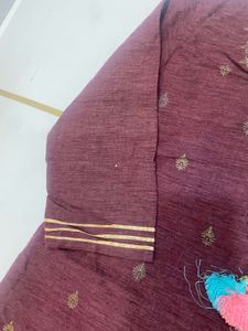 Burgundy &amp; Gold Kurti