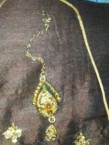 Full New Necklace Set With Earring And Magtika