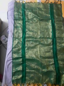 Green &amp; Gold Scarf