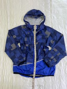 unisex  Blue Patterned Jacket size M
