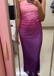 Purple Ombre Bodycon Dress