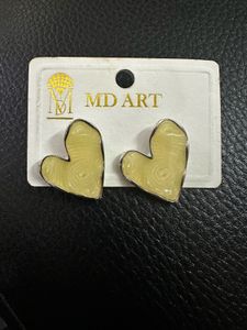 Heart Stud Earrings