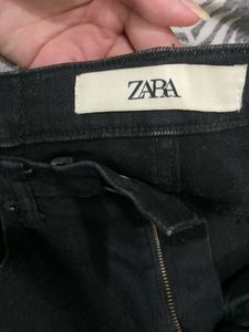Zara Black Tank &amp; Jeans Set