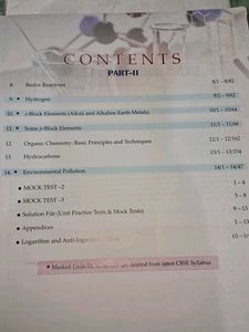 Chemistry Class XI Set