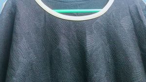 Stylish Black Poncho