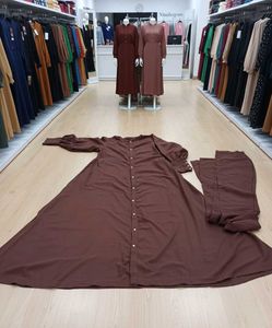 Elegant Brown Abaya new