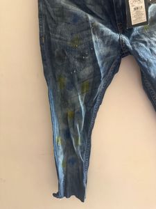 Ajio Ankle Length Slimfit Men's Jeans