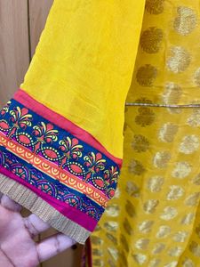 Rangriti Yellow Festive Kurta