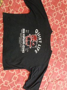 Black Graphic Tee