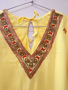 Ombre Chiffon Kurta And Dupatta