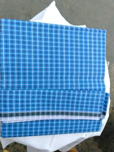 Masoom Handloom Lungi - Blue Check