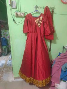 Full Heavy Layer Barbie Doll Gown With Leggings