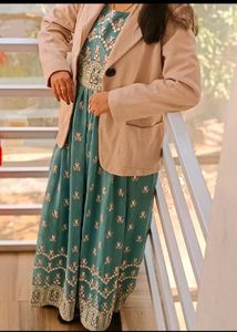 Combo Of Gown And Kurta Set