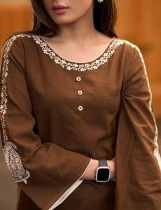 Elegant Brown Kurta
