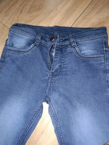 Navy Blue Jeans For Boys Waist-28 Height-33