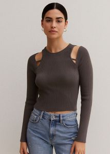 Charcoal Grey Top