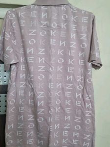 Stylish Patterned Polo Shirt