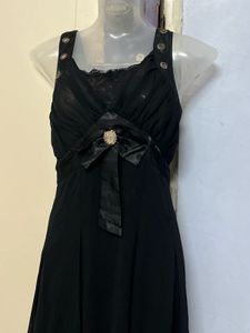 Yk2 Pinterest Black Designer One Piece