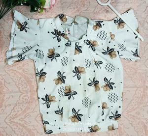 Cute Floral Top