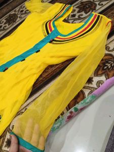 Beautiful Yellow Kurta