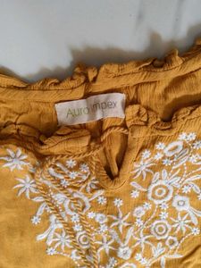 Boho Embroidered Top