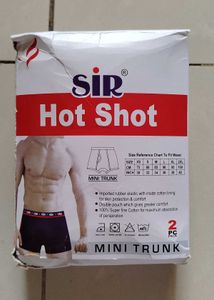 New Unused Pack Of Two Mens Trunks Size 100Cm