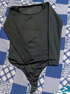 Combo Of 2 Ribbed Bodysuit Top