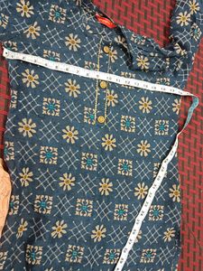 Beautiful Printed Women Kurti Plazo Set