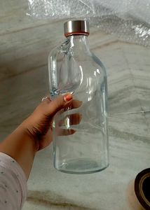 2pc Glass Bottle With Handel