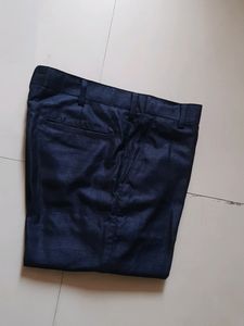 Men&#39;s Formal Navy Blue Trouser