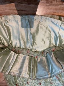 Mint Green Embroidered Lehenga